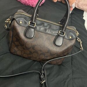 Coach Leather Satchel, Tote, Handbag, Crossbody